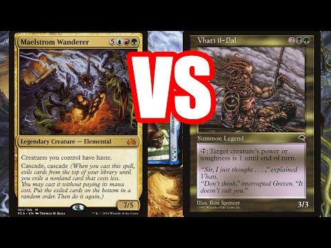 Commander Battle: Maelstrom Wanderer vs. Vhati il-Dal