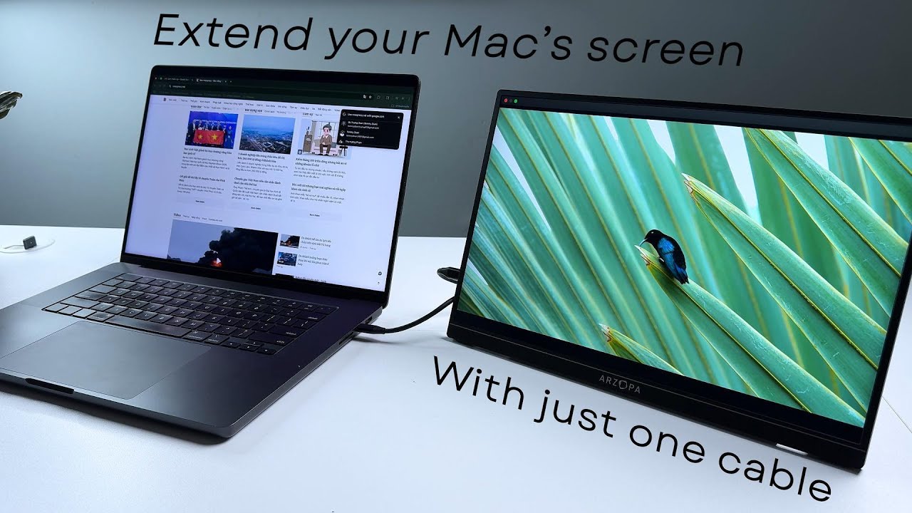Conexão Mac com Cabo Único (Plug & Play) e Guia de Compatibilidade USB-C
