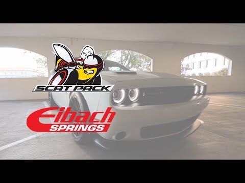 Eibach Pro-Kit for the Scat Pack Challenger // My Thoughts