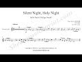 Silent Night - Clarinet