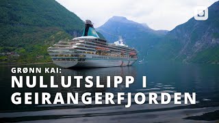 Miljøvennlig turisme i Geiranger - Grønn kai | NTNU