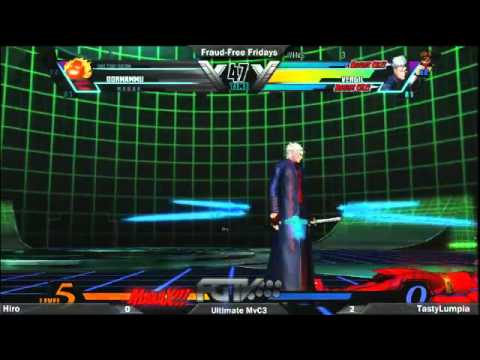 [5-18-12]FR3 UMvC3 Hiro Vs. Tastylumpia