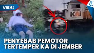 Penyebab Pemotor Tertabrak KA Sangkuriang di Jember, Tak Ada Palang & Kereta Sudah Bunyikan Klakson