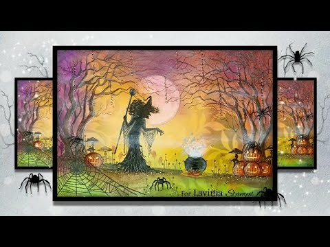 “Brewing up a Spell" by Eleana Evans - A Lavinia Stamps Tutorial