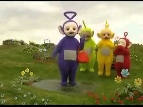 Les Tltubbies samusent sous la pluie   en francais FR