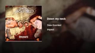 Down my neck
