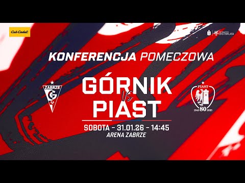 Konferencja prasowa po meczu Górnik Zabrze - Piast Gliwice (31.01.2026)