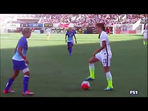 Alex Morgan vs Brazil (2nd Match) - 2015 Victory Tour | AM13HD