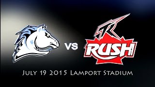 Ottawa Outlaws vs The Toronto Rush July 19 2015