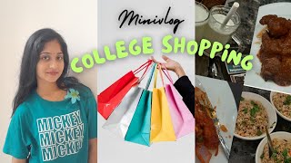 Mini shopping vlog🌷college😌treasa talks#malayalam #trending #vlog #youtubefun #family #mrbeast #bb7