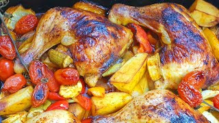 בקלי קלות- כרעיים וירקות חגיגיים- לפסח (ליהי קרויץ - מטבח בקלי קלות) - התמונה מוצגת ישירות מתוך אתר האינטרנט יוטיוב. זכויות היוצרים בתמונה שייכות ליוצרה. קישור קרדיט למקור התוכן נמצא בתוך דף הסרטון