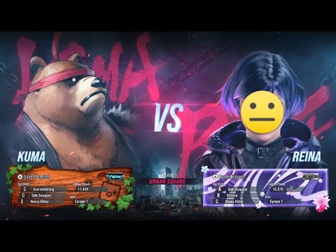TEKKEN 8 - Quickest Ranked match ever??? Kuma vs Reina
