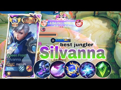 Why Silvanna Is the BEST Jungler Right Now 🔥 OP Build & Gameplay | Top Global Silvanna by ONIC nanan