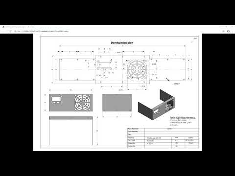 SHEET METAL PART MODELLING AND DRAWING IN CREO 6.0 PART-2