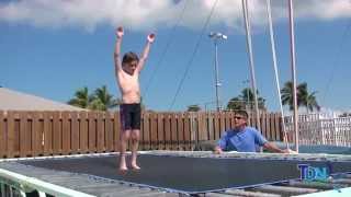 Teaching a Front Somersault on Trampoline