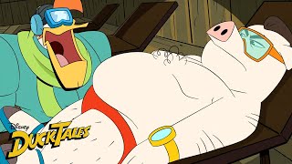 Launchpad Gets Ice Fever | DuckTales | Disney XD
