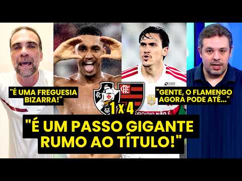 “O FLAMENGO deu um PASSO GIGANTE rumo ao TÍTULO BRASILEIRO! Esse 4 a 1 no VASCO foi…”