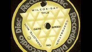 Cowboy Jack from home recorded 78 rpm record, made on Nov. 16, 1947.