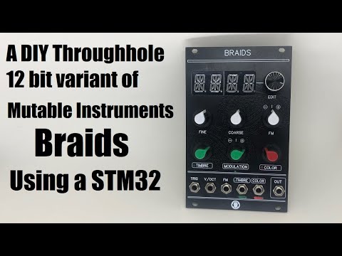 DIY Throughhole MI Braids - Modular in a Week