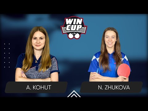 10:15 Alina Kohut - Nadiia Zhukova West 2 WIN CUP 09.03.2024 | TABLE TENNIS WINCUP