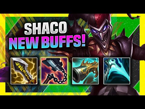 KOREAN CHALLENGER TRIES SHACO WITH NEW BUFFS! - Korean Challenger Plays Shaco Jungle vs Kindred!