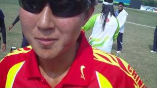 preview picture of video 'China's women's captain Wang Meng on what success in cricket means for her and China'