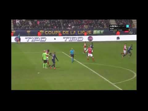 LE GARDIEN DE REIMS POUSSE MBAPPE ET SE MOQUE DE LUI (REIMS-PSG)😂😱