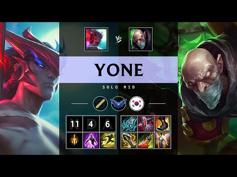 Yone Mid vs Singed - KR Diamond Patch 25.10