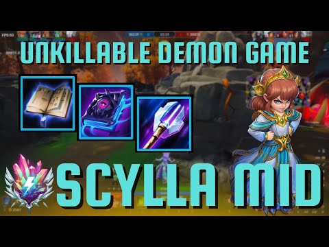 UNKILLABLE DEMON GAME - Scylla Mid Smite 2 Gameplay