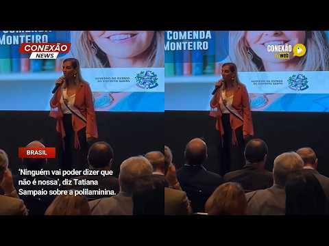 Vídeo: ‘Ninguém vai poder dizer que não é nossa’, diz Tatiana Sampaio sobre a polilaminina.