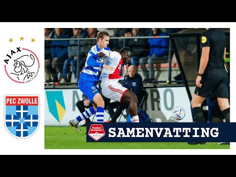 Samenvatting Jong Ajax  - PEC Zwolle | Keuken Kampioen Divisie