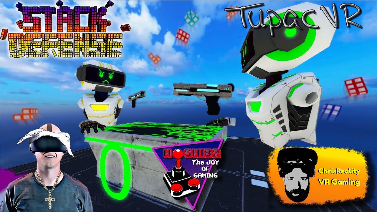 TupacVR - Stack Defense VR - PVP Spaß mit Wolverine & ChrisReality & Hoshi82 Deutsch / German
