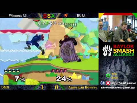 ShareStock 2.3 Melee - DMG (Falcon) vs American Bowser (Ganon) - Winner's Quarters