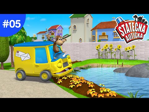 Statečná autíčka  – Rosťovo zpoždění | Kreslené pro Děti | Animované pro Děti