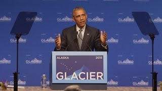 President Obama speaks at GLACIER (Aug. 31, 2015)