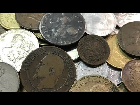 288 YEAR OLD COIN & More FOUND In Half Pound World Coin Hunt - Bag #9