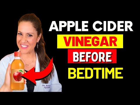 Shocking! APPLE CIDER VINEGAR BEFORE BED - Surprising Benefits and How to Do It Right!