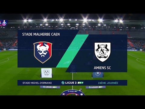 SM Stade Malherbe Caen 2-0 SC Sporting Club Footba...