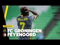 Geen volle buit in Groningen... | Highlights FC Groningen - Feyenoord | Eredivisie 2021-2022