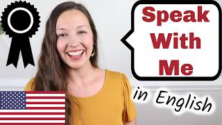 SPEAK With Me: English Speaking Practice