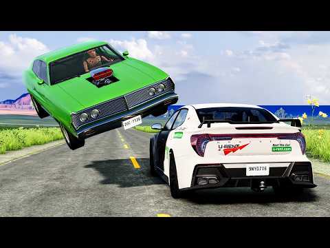 High Speed Traffic Car Crashes #269 - BeamNG Drive | CrashBoomPunk