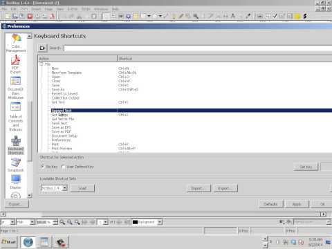 0102 Scribus (Navigation and Keyboard Shortcuts)