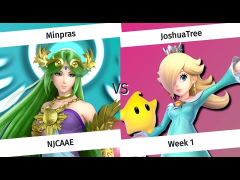NJCAAE 2020 Week 1 | Minpras (Palutena) Vs. JoshuaTree (Rosalina and Luma, Zelda, Pokemon Trainer)