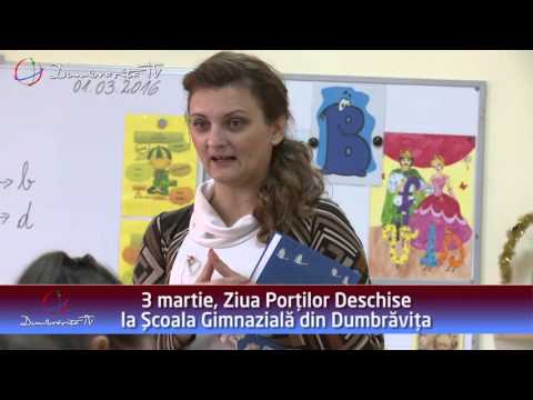 Ziua portilor deschise la Scoala Gimnaziala Dumbravita