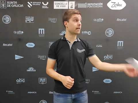 Celta Zorka - Maristas Coruña. Rubén Vázquez