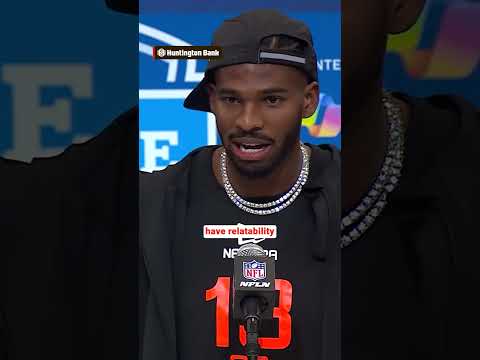 Shedeur is ready to lead an NFL team 💪