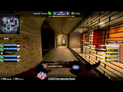 PGL CCS Last chance - Fnatic vs Flipsid3 (Mirage Match 2)