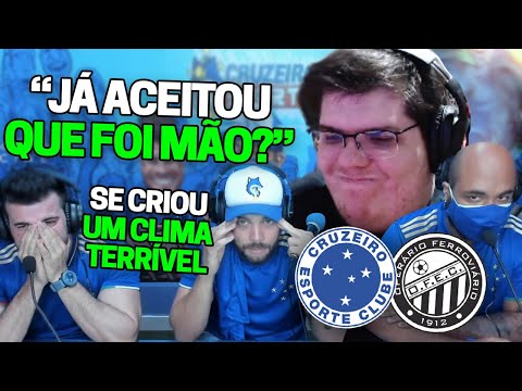 CASIMIRO REAGE A CRUZEIRO SPORTS (CRUZEIRO 1X1 OPERÁRIO) JOGO POLÊMICO | Cortes do Casimito