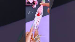 Unboxing Love sticker tape pen for journal/ journal with me #shorts #youtubeshorts
