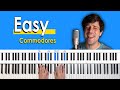 How To Play "Easy" by Commodores [Piano Tutorial + Chord Chart]